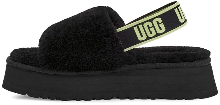 women-ugg-disco-slide-lightweight-cozy-thick-sole-sandals-black-1112258-bpll