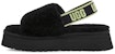 (W) UGG Disco Slide Sandal Hitam Ringan & Selesa dengan Tapak Tebal 1112258-BPLL