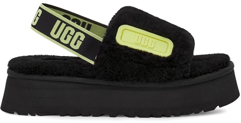 (Women) UGG Disco Slide Lightweight Cozy Thick Sole Sandals Black 1112258-BPLL Order (Women) UGG Disco Slide Lightweight Cozy Thick Sole Sandals Black 1112258-BPLL