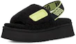 Lookbook (Women) UGG Disco Slide Lightweight Cozy Thick Sole Sandals Black 1112258-BPLL
