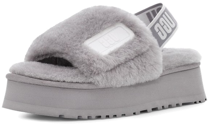 (W) UGG Discoスライド 厚底軽量 グレー/パープル 1112258-SAMT Lookbook (W) UGG Discoスライド 厚底軽量 グレー/パープル 1112258-SAMT