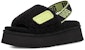 (W) UGG Disco Slide Sandal Hitam Ringan & Selesa dengan Tapak Tebal 1112258-BPLL