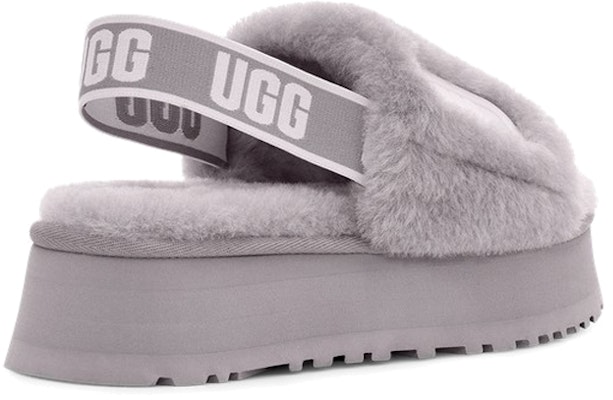 (W) UGG Discoスライド 厚底軽量 グレー/パープル 1112258-SAMT Purchase (W) UGG Discoスライド 厚底軽量 グレー/パープル 1112258-SAMT