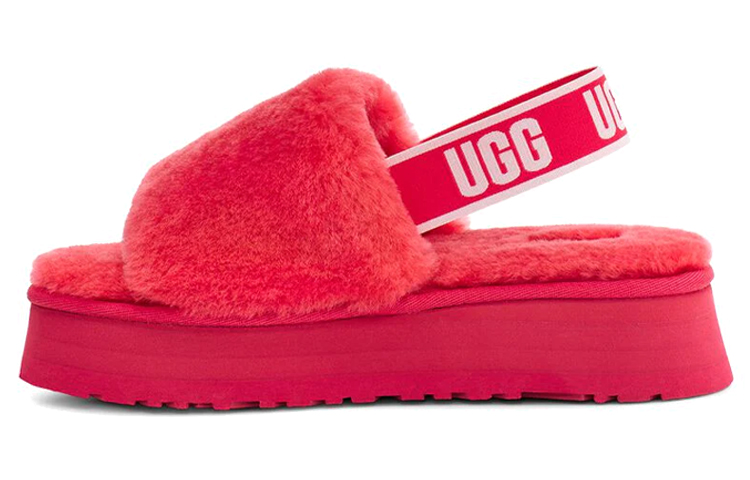 (Women) UGG Disco Slide Sandal 'Hibiscus Pink' 1112258-HSPK