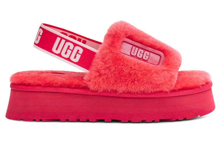 Order (Women) UGG Disco Slide Sandal 'Hibiscus Pink' 1112258-HSPK