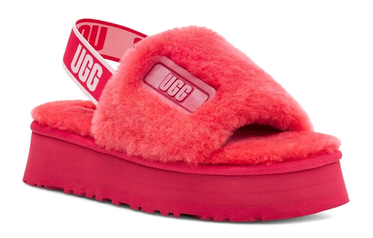 Lookbook (Women) UGG Disco Slide Sandal 'Hibiscus Pink' 1112258-HSPK