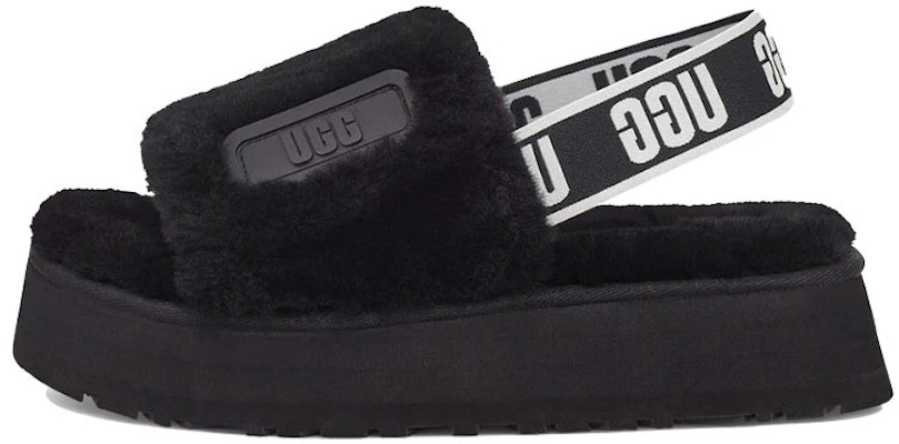 (W) Selipar UGG Disco Slide Tapak Tebal Hitam 1112258-BLK Buy (W) Selipar UGG Disco Slide Tapak Tebal Hitam 1112258-BLK