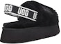Lookbook (W) Selipar UGG Disco Slide Tapak Tebal Hitam 1112258-BLK