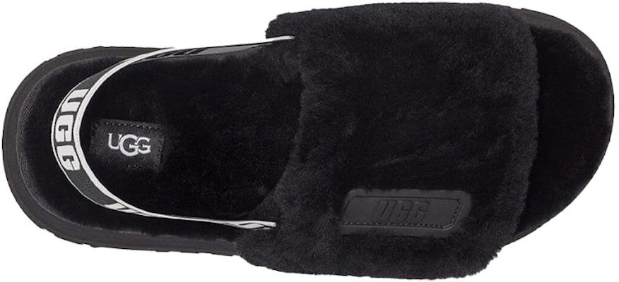 (W) UGG ディスコ 厚底スライド 黒 (UGG Disco Atsuzoko Suraido Kuro) 1112258-BLK Shop (W) UGG ディスコ 厚底スライド 黒 (UGG Disco Atsuzoko Suraido Kuro) 1112258-BLK
