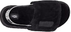 Shop (W) Selipar UGG Disco Slide Tapak Tebal Hitam 1112258-BLK