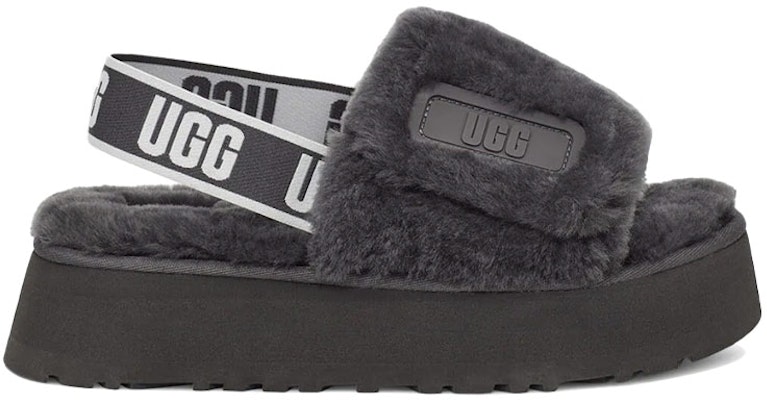 (W) UGG Sandal Tebal Disco Sole Abu-Abu 1112258-DGRY Order (W) UGG Sandal Tebal Disco Sole Abu-Abu 1112258-DGRY