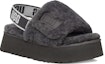 Lookbook (W) UGG Disco Slide Tapak Tebal Kelabu Selipar 1112258-DGRY