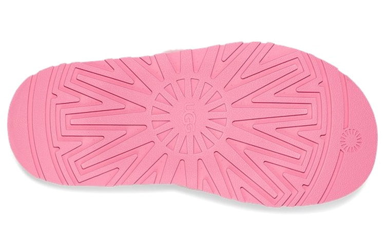 (W) UGG Disco Slide Thick Sole Shoe 'Pink' 圖 6