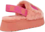 Shop (Women) UGG Disco Slide Thick Sole Slipper Pink 1112258-VCRL