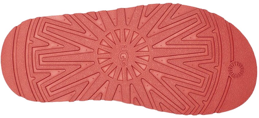 (W) UGG Disco Slide Zapatillas de Suela Gruesa Rosa 1112258-VCRL Details for (W) UGG Disco Slide Zapatillas de Suela Gruesa Rosa 1112258-VCRL