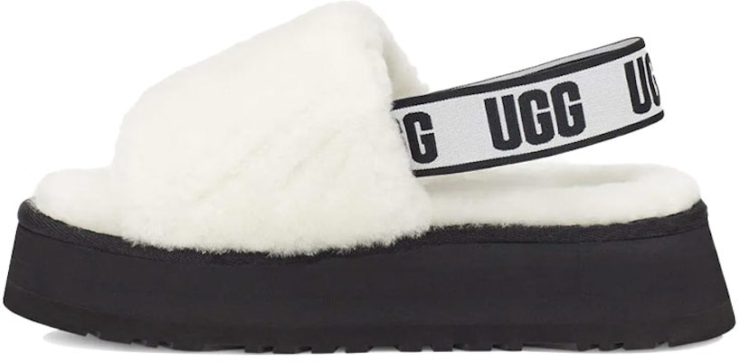 (W) UGG Disco Slide Zapatillas de Suela Gruesa Blancas 1112258-WHT Buy (W) UGG Disco Slide Zapatillas de Suela Gruesa Blancas 1112258-WHT