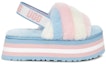 Order (W) UGG Disco Stripe Slide 'Biru Merah Jambu' 1120875-PSCMB