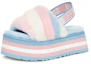 Lookbook (Women) UGG Disco Stripe Slide 'Blue Pink' 1120875-PSCMB