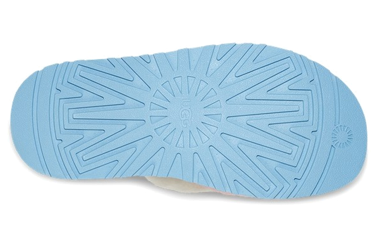 Details for (Women) UGG Disco Stripe Slide 'Blue Pink' 1120875-PSCMB