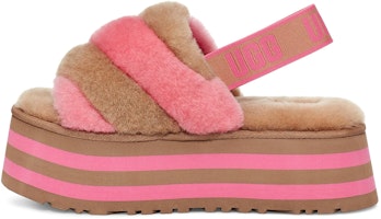 (Women) UGG Disco Stripe Slide 'Pink' 1120875-CPRC (Women) UGG Disco Stripe Slide 'Pink' 1120875-CPRC