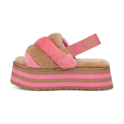 (W) UGG Disco Stripe Slide 'Pink'