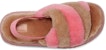 (W) UGG Disco Stripe Slide 'Pink' - Selipar Wanita Bergaya Merah Jambu 1120875-CPRC