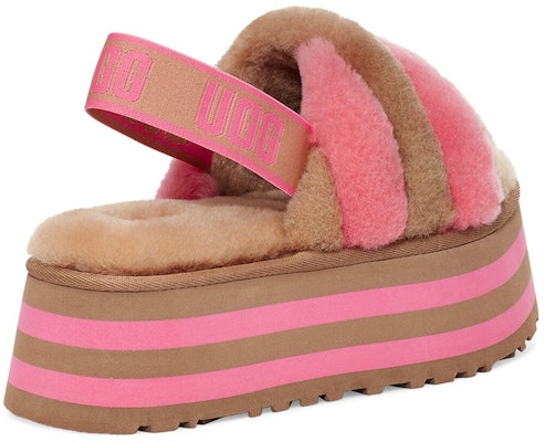 (W) UGG Disco Stripe Slide 'Pink' - Selipar Wanita Bergaya Merah Jambu 1120875-CPRC Purchase (W) UGG Disco Stripe Slide 'Pink' - Selipar Wanita Bergaya Merah Jambu 1120875-CPRC
