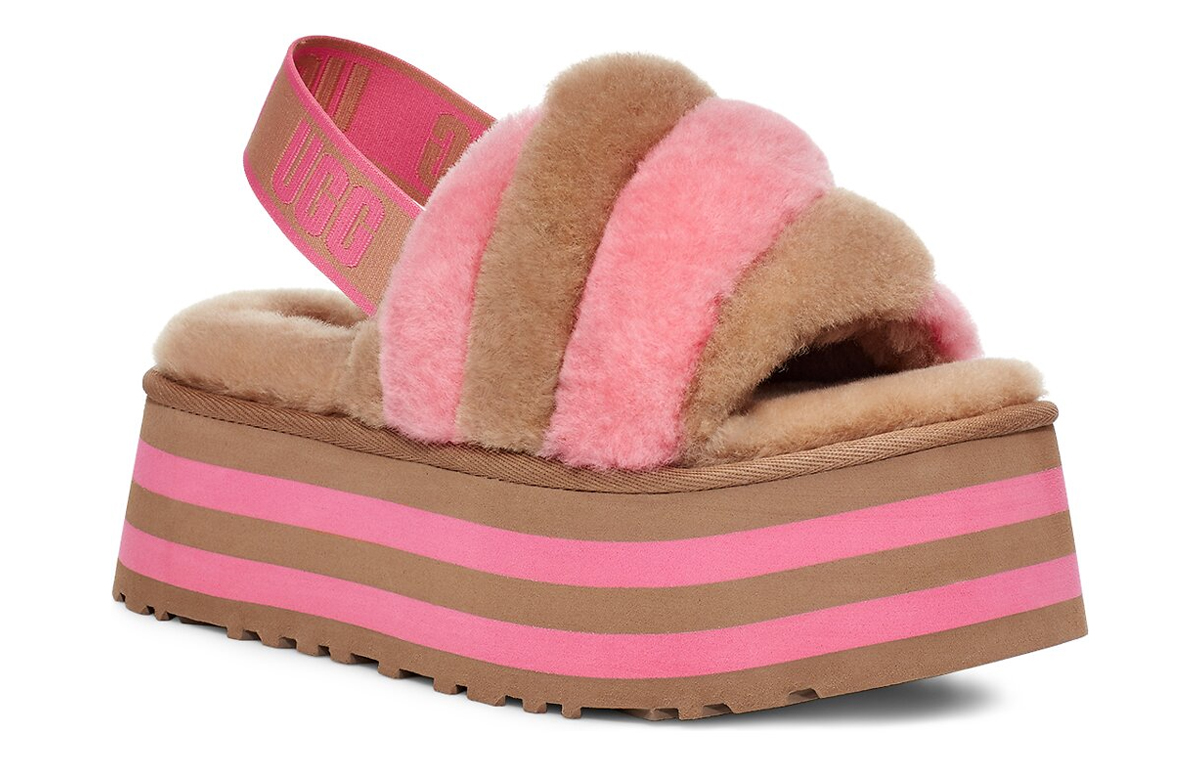 Lookbook (W) UGG Disco Stripe Slide ''Rose'' 1120875-CPRC