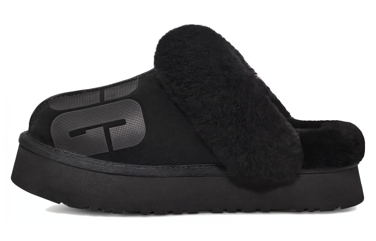 (Women) UGG Disquette 'Black Comfort Fashion' 1134078-BLK