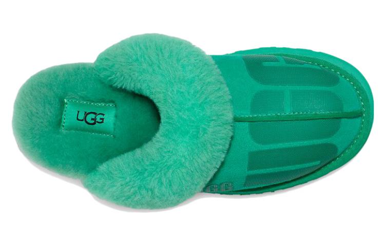 Lookbook (W) UGG Disquette '绿色舒适' 女士拖鞋 1134078-EDGR
