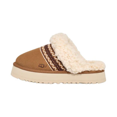 (W) UGG Disquette Atherson Slipper 'Chestnut'