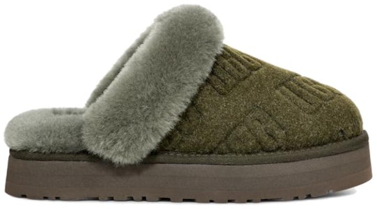 UGG 麂皮 圓頭套腳 包頭拖鞋 女款 綠色 Order UGG 麂皮 圓頭套腳 包頭拖鞋 女款 綠色