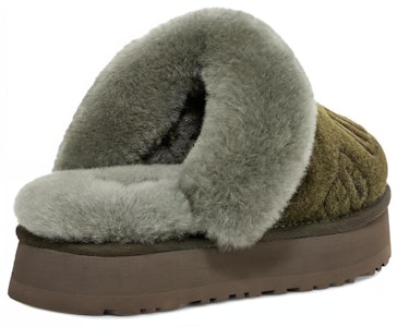 UGG 麂皮 圓頭套腳 包頭拖鞋 女款 綠色 Shop UGG 麂皮 圓頭套腳 包頭拖鞋 女款 綠色