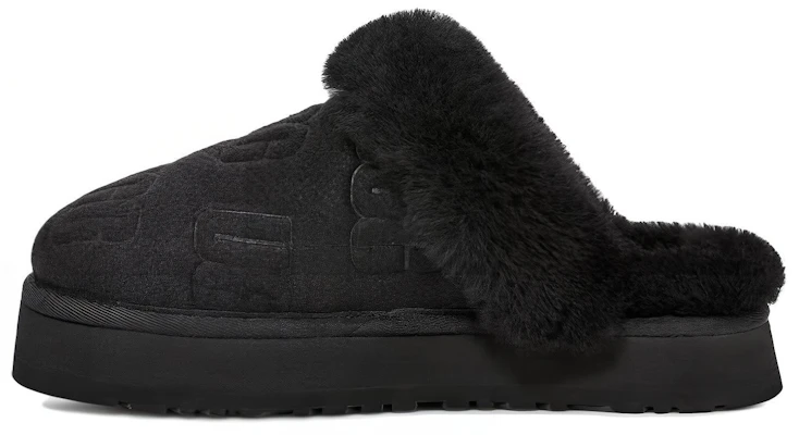 (Women) UGG Disquette Felted Slipper 'Black' 1143986-BLK Buy (Women) UGG Disquette Felted Slipper 'Black' 1143986-BLK