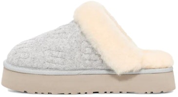 (Women) UGG Disquette Felted Slipper 'Grey' 1143986-GREY (Women) UGG Disquette Felted Slipper 'Grey' 1143986-GREY