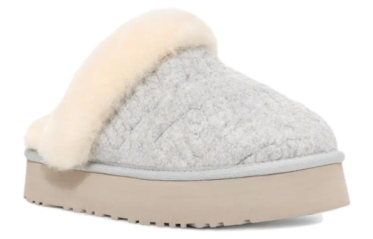 Lookbook (W) Sandal UGG Disquette Felted 'Abu-abu' 1143986-GREY