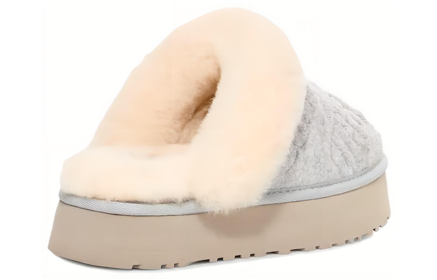 Shop (W) Sandal UGG Disquette Felted 'Abu-abu' 1143986-GREY