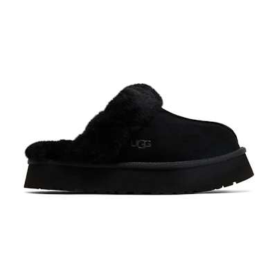(W) UGG Disquette Slipper Black