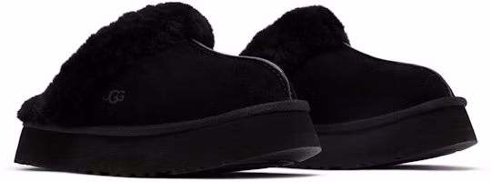 Cheap (女性)UGG Disquette 拖鞋 黑色 1122550-BLK