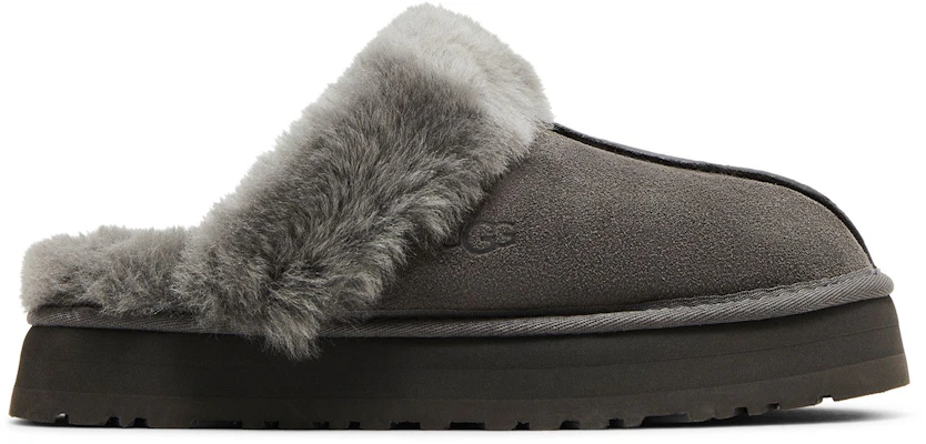 (Women) UGG Disquette Slipper Charcoal 1122550-CHRC Buy (Women) UGG Disquette Slipper Charcoal 1122550-CHRC