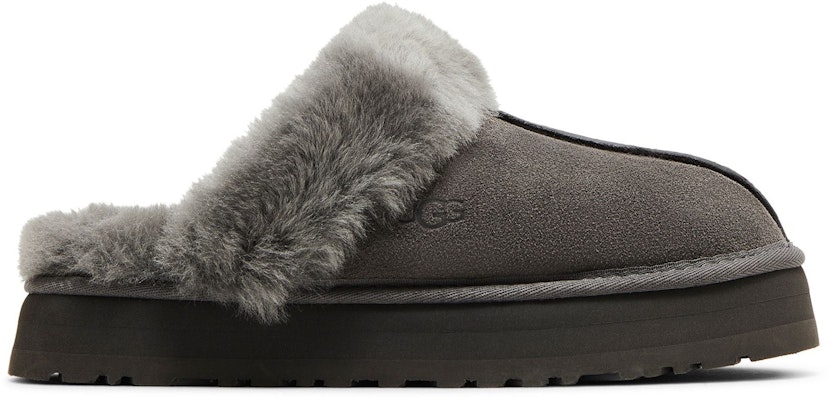 (Women) UGG Disquette Slipper Charcoal 1122550-CHRC Buy (Women) UGG Disquette Slipper Charcoal 1122550-CHRC