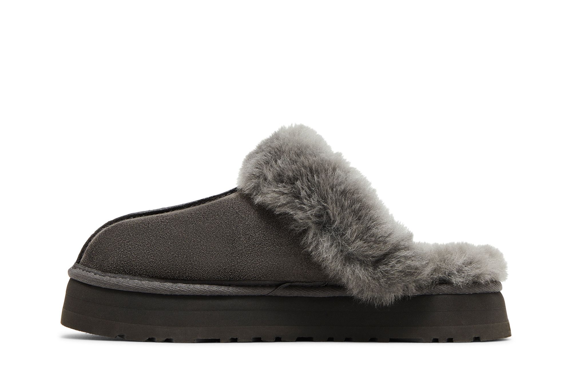Shop (Women) UGG Disquette Slipper Charcoal 1122550-CHRC