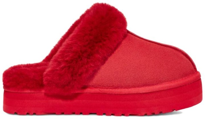 (Women) UGG Disquette Slipper Samba Red 1122550-SBR Order (Women) UGG Disquette Slipper Samba Red 1122550-SBR