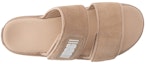 Shop (W) UGG Selipar Fesyen Kulit Lembu Tebal Selesa 'Light Tan' 1129210-DRI