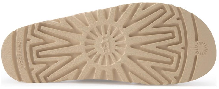 (W) UGG 双层牛皮舒适厚底时尚拖鞋 '浅棕色' 1129210-DRI Purchase (W) UGG 双层牛皮舒适厚底时尚拖鞋 '浅棕色' 1129210-DRI