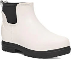 Lookbook UGG 橡膠 防水通勤 短筒靴 女款 白色