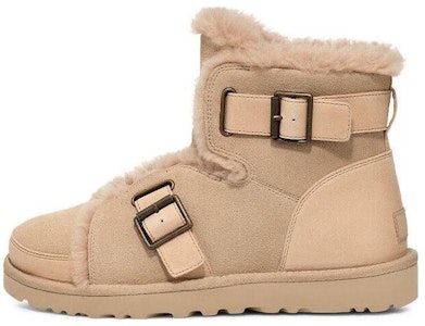(W) UGG Dune Mini Buckle Boot 'Sawdust' Sepatu Bot dengan Gesper 1119431-SWD Buy (W) UGG Dune Mini Buckle Boot 'Sawdust' Sepatu Bot dengan Gesper 1119431-SWD