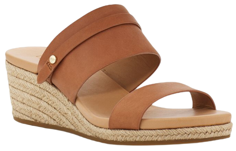 (W) UGG Ebele 'Brown Fashion Versatile Sandal' 圖 3