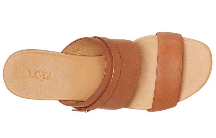 (W) UGG Ebele 'Brown Fashion Versatile Sandal' 圖 4