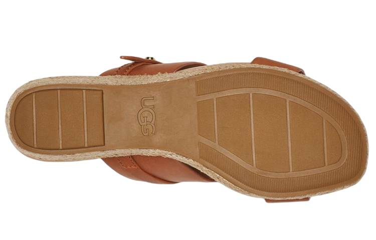 (W) UGG Ebele 'Brown Fashion Versatile Sandal' 圖 5